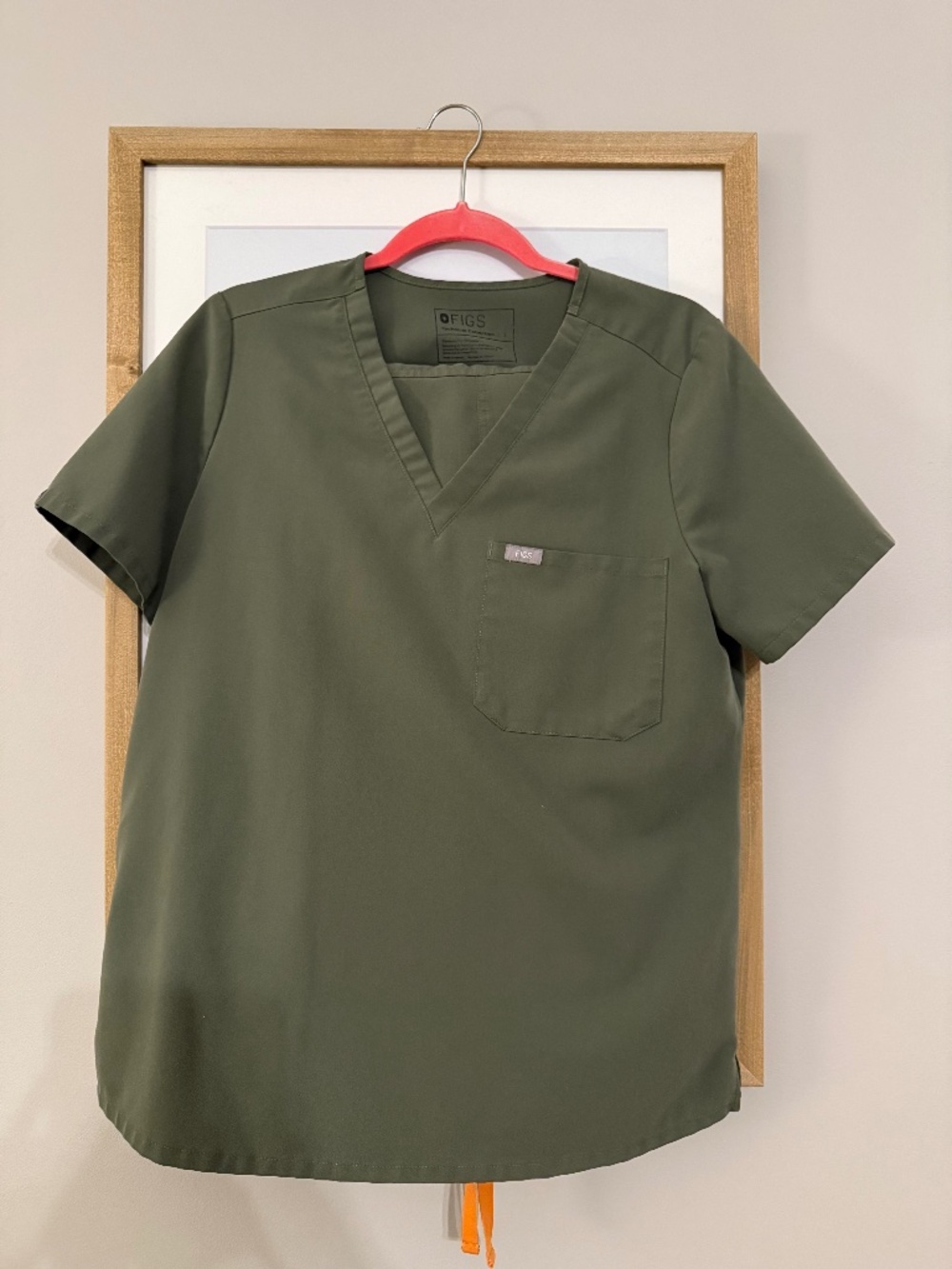 Women’s Green Scrub Too Large